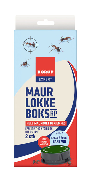 Borup Expert maurlokkeboks RP 2 stk.